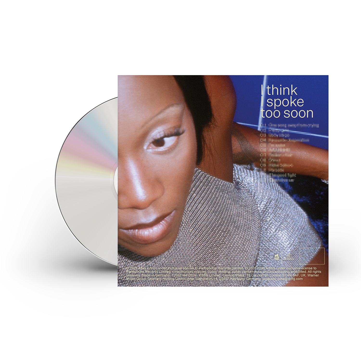 'I think I spoke too soon' Exclusive Sleeve CD #2
