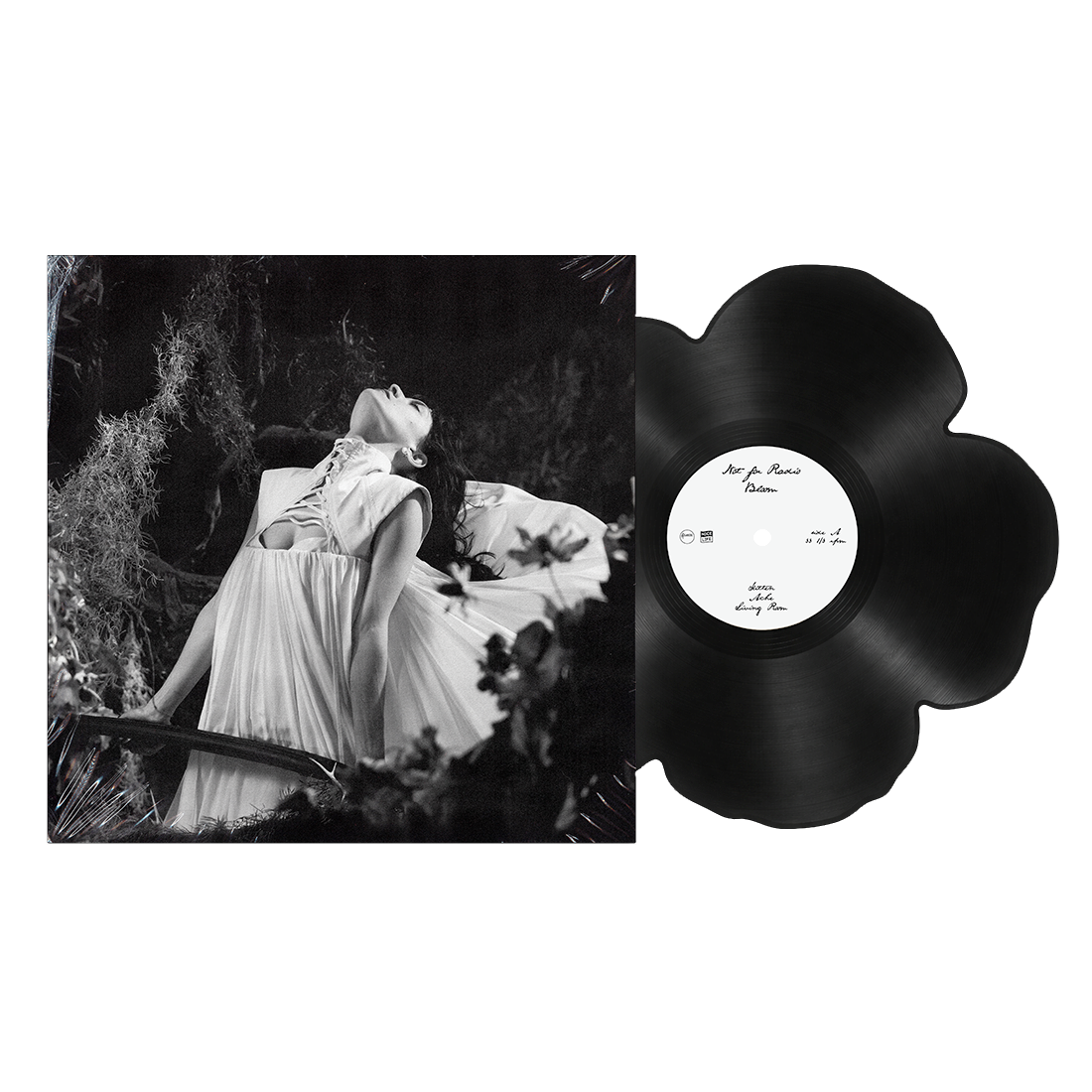 Bloom - 12” flower-shaped vinyl