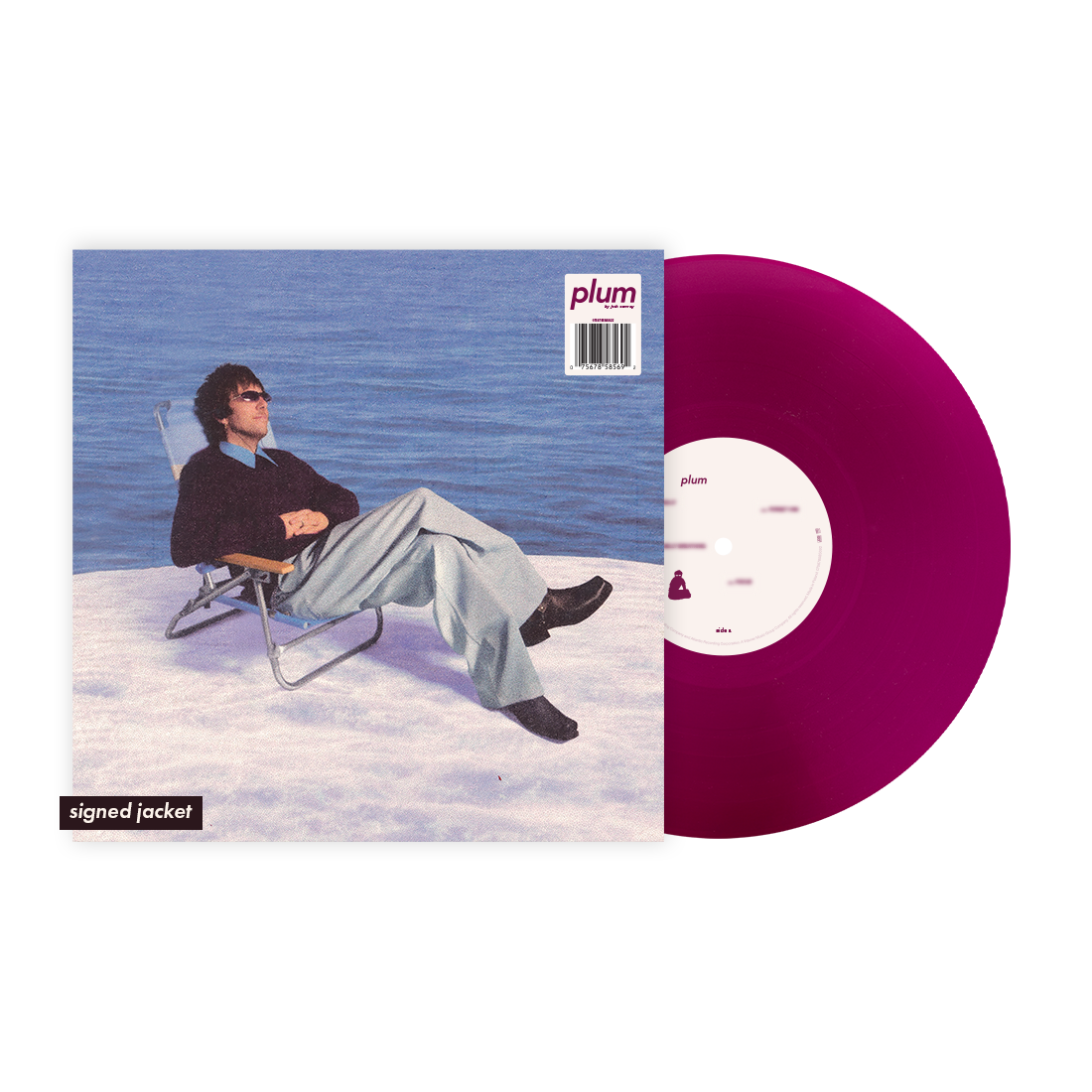 plum - signed velvet plum vinyl