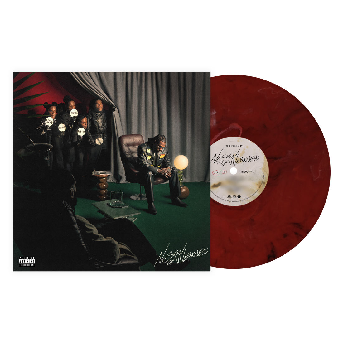 Spotify Fans First No Sign Of Weakness (Eco-Mix Cherry Vinyl)