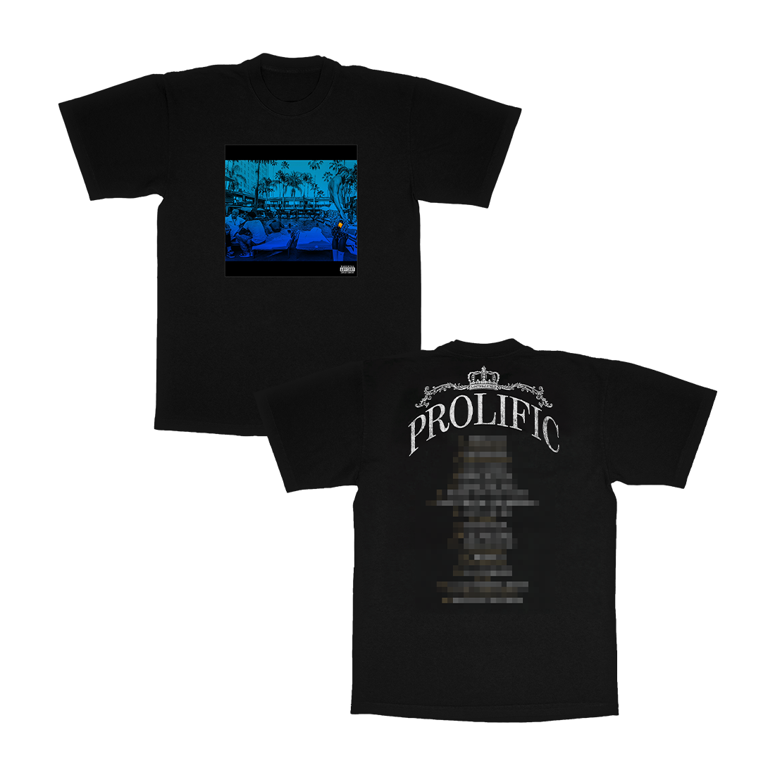 Nipsey Hussle Prolific Album Tee - Black