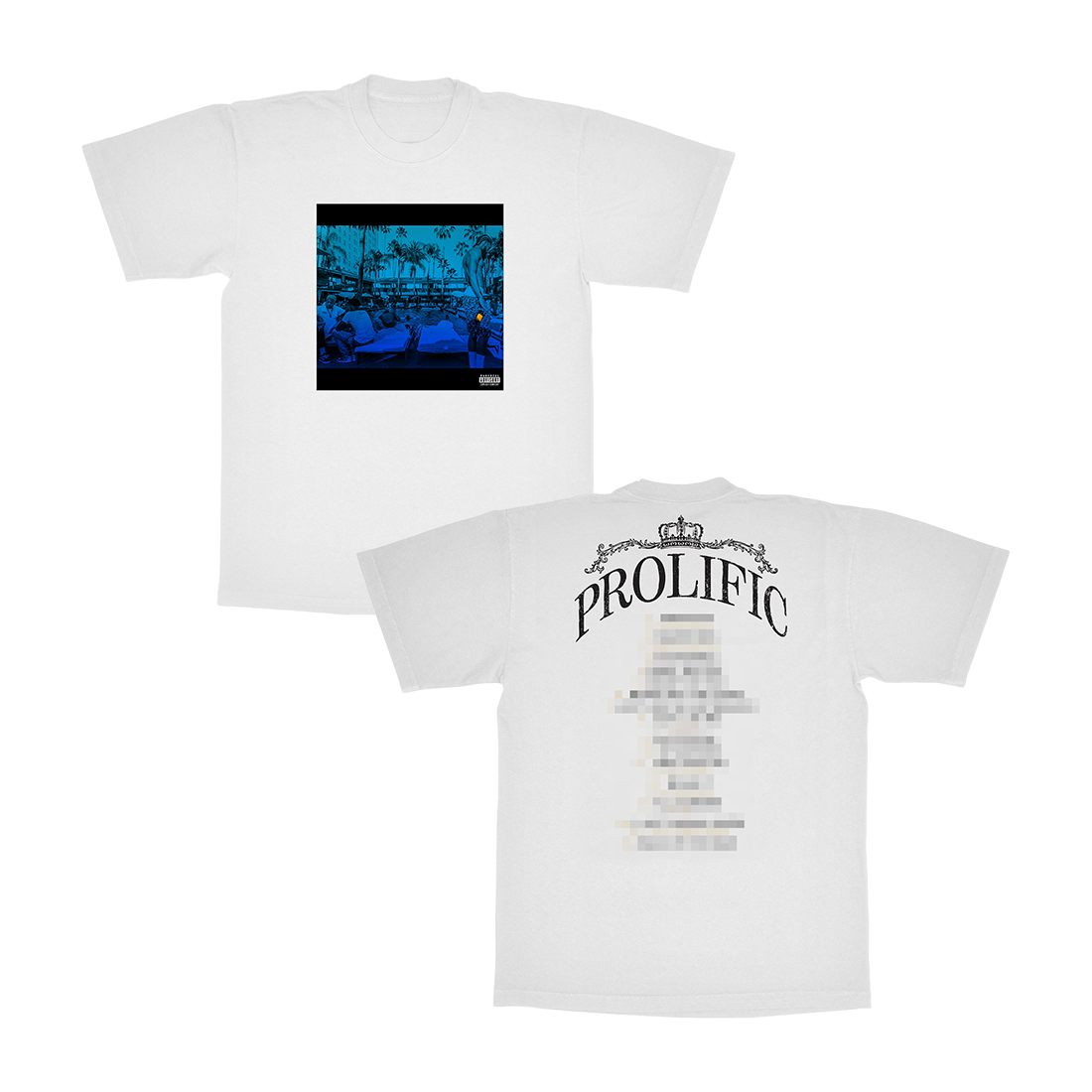 Nipsey Hussle Prolific Album Tee - White