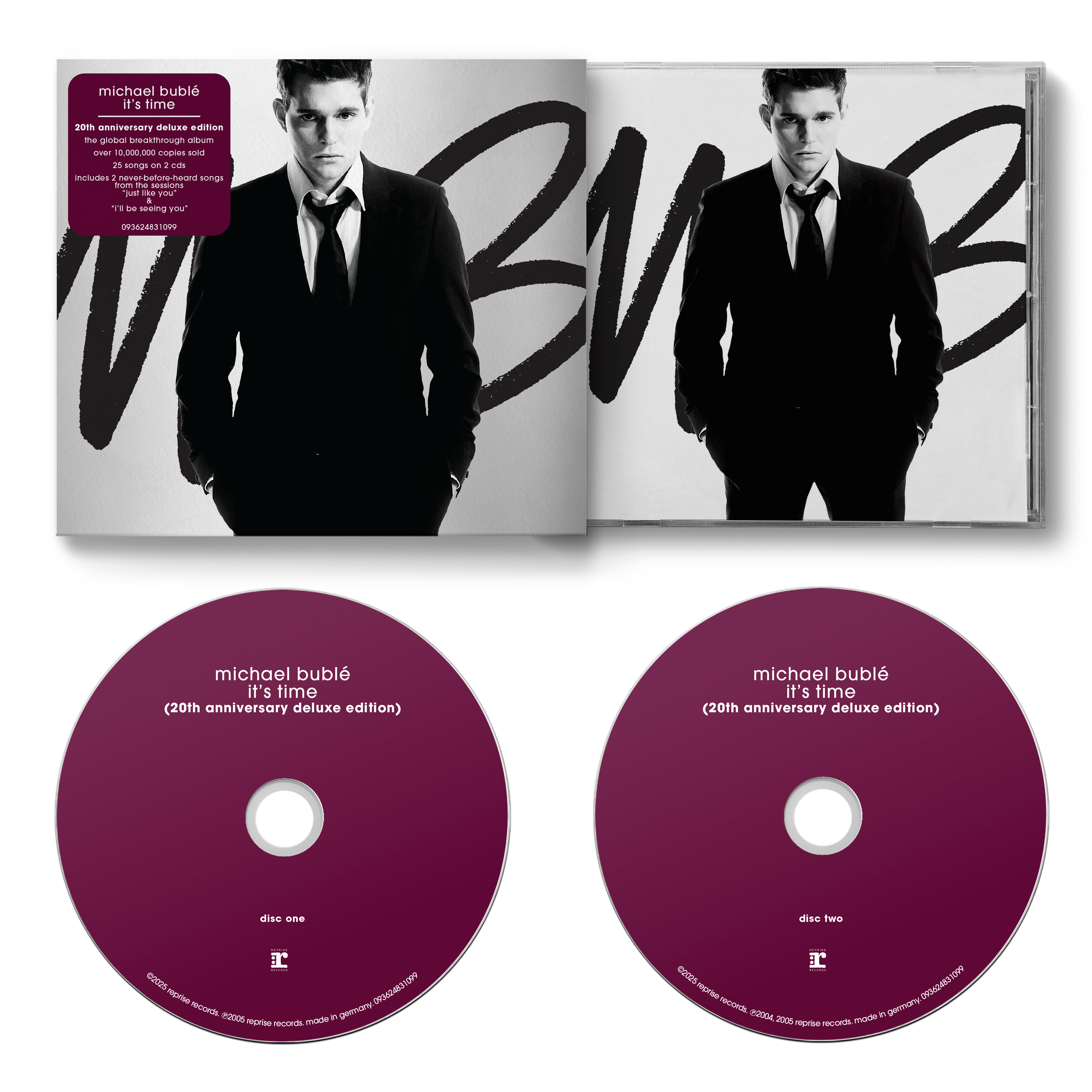 It's Time (20th Anniversary Deluxe Edition) 2CD