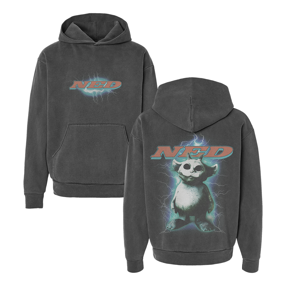 WEIRD SCIENCE GREY HOODIE
