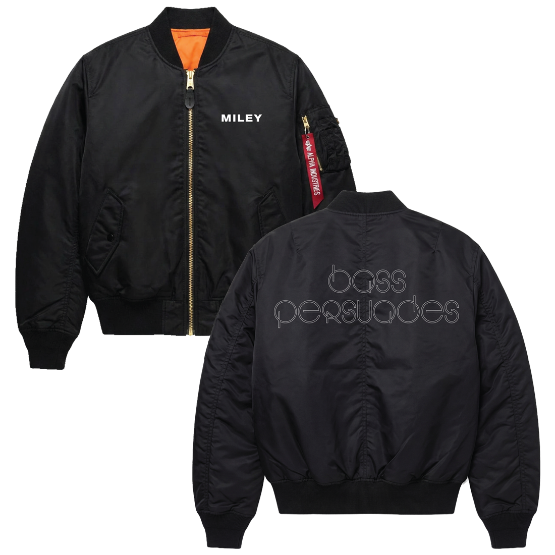 Bass Persuades Bomber Jacket