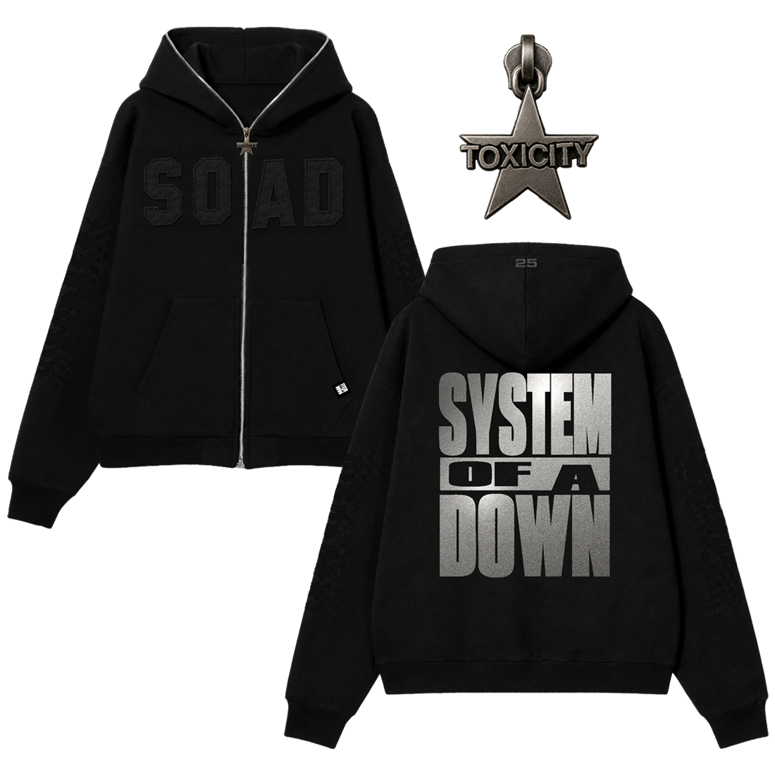 SOAD Toxicity Zip Up Hoodie