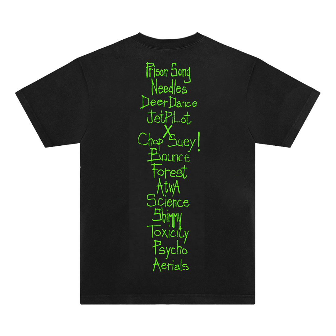 Toxicity 25 Tracklist T-Shirt