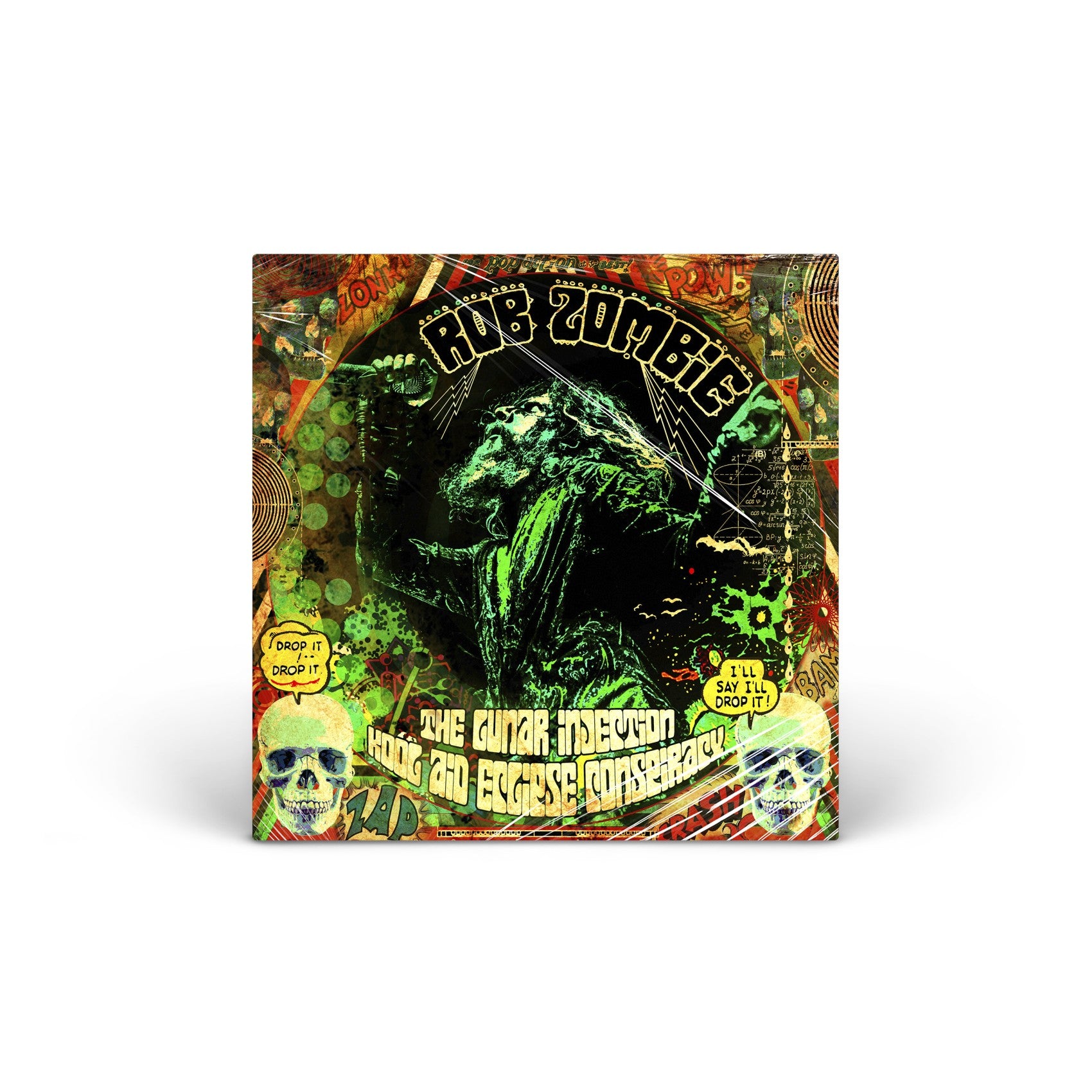 The Lunar Injection Kool Aid Eclipse Conspiracy (Transparent neon yellow vinyl) vinyl LP