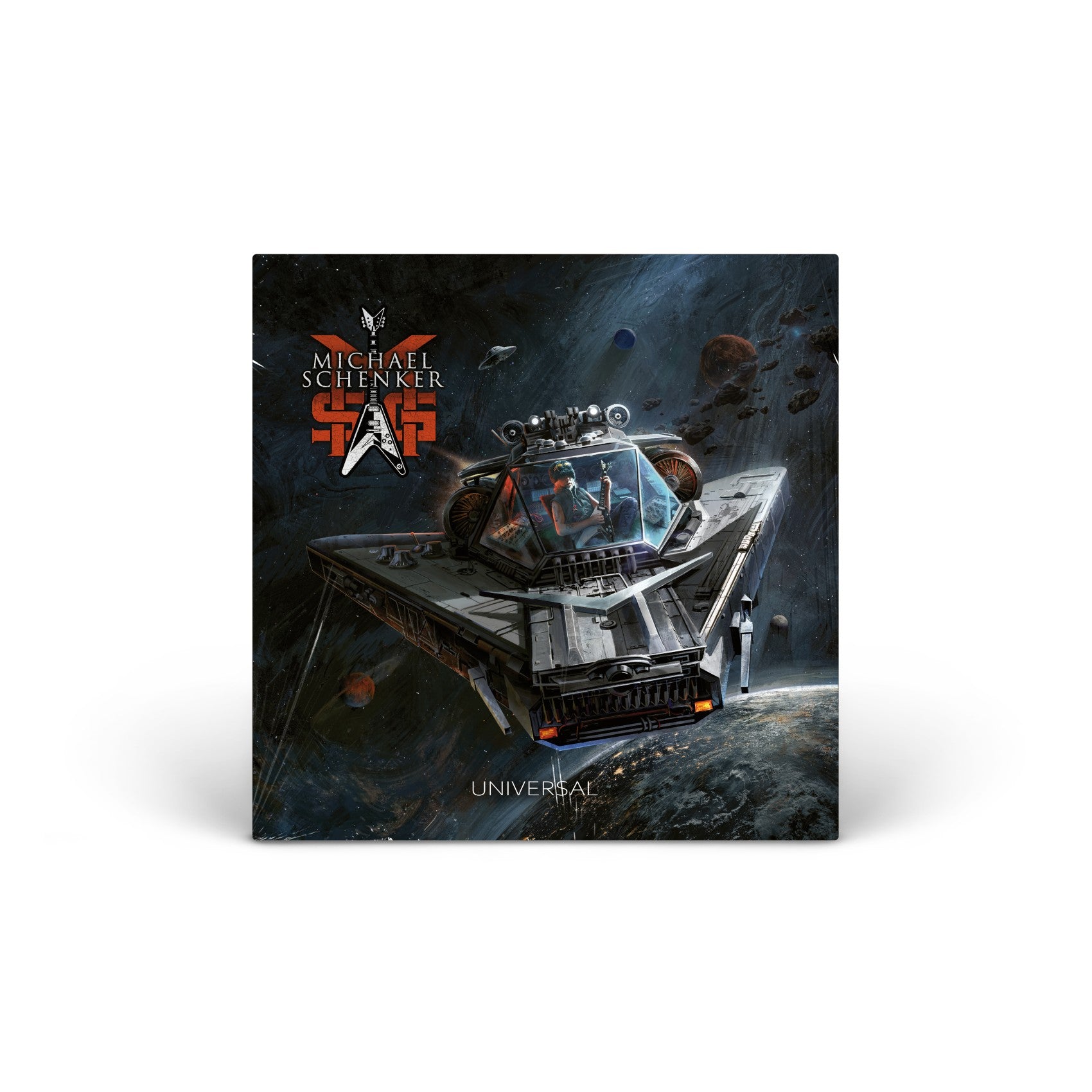 Universal (Clear/Black Marbled) vinyl LP