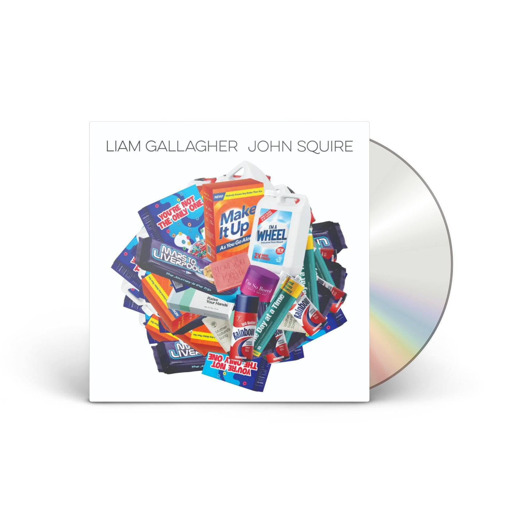Liam Gallagher & John Squire CD