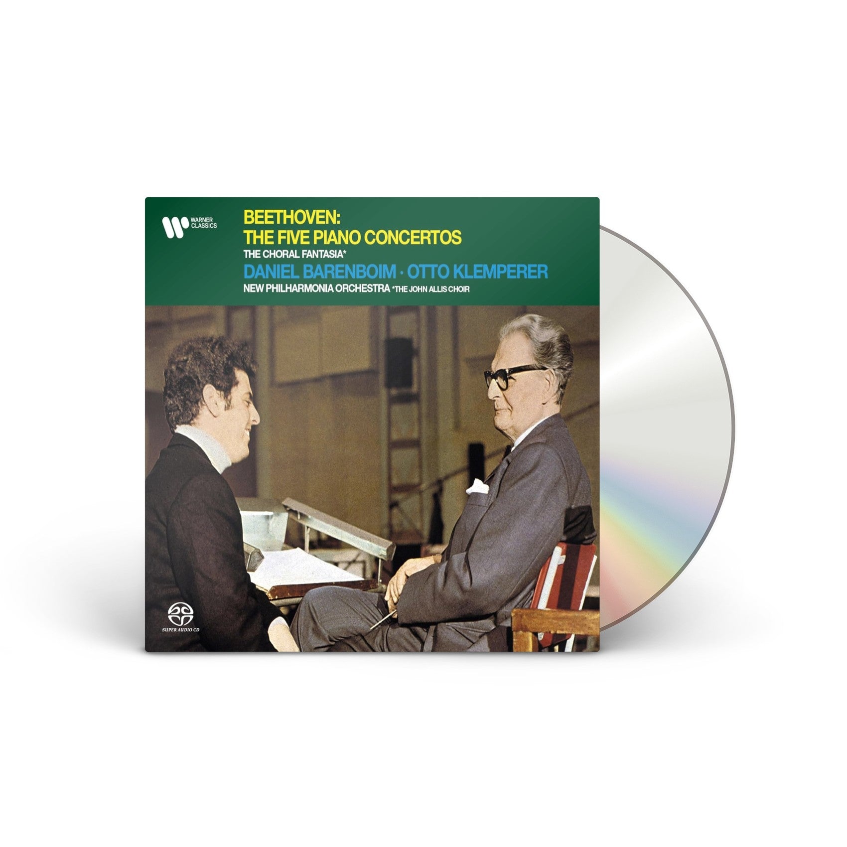 Beethoven: The 5 Piano Concertos, Choral Fantasy 3CD