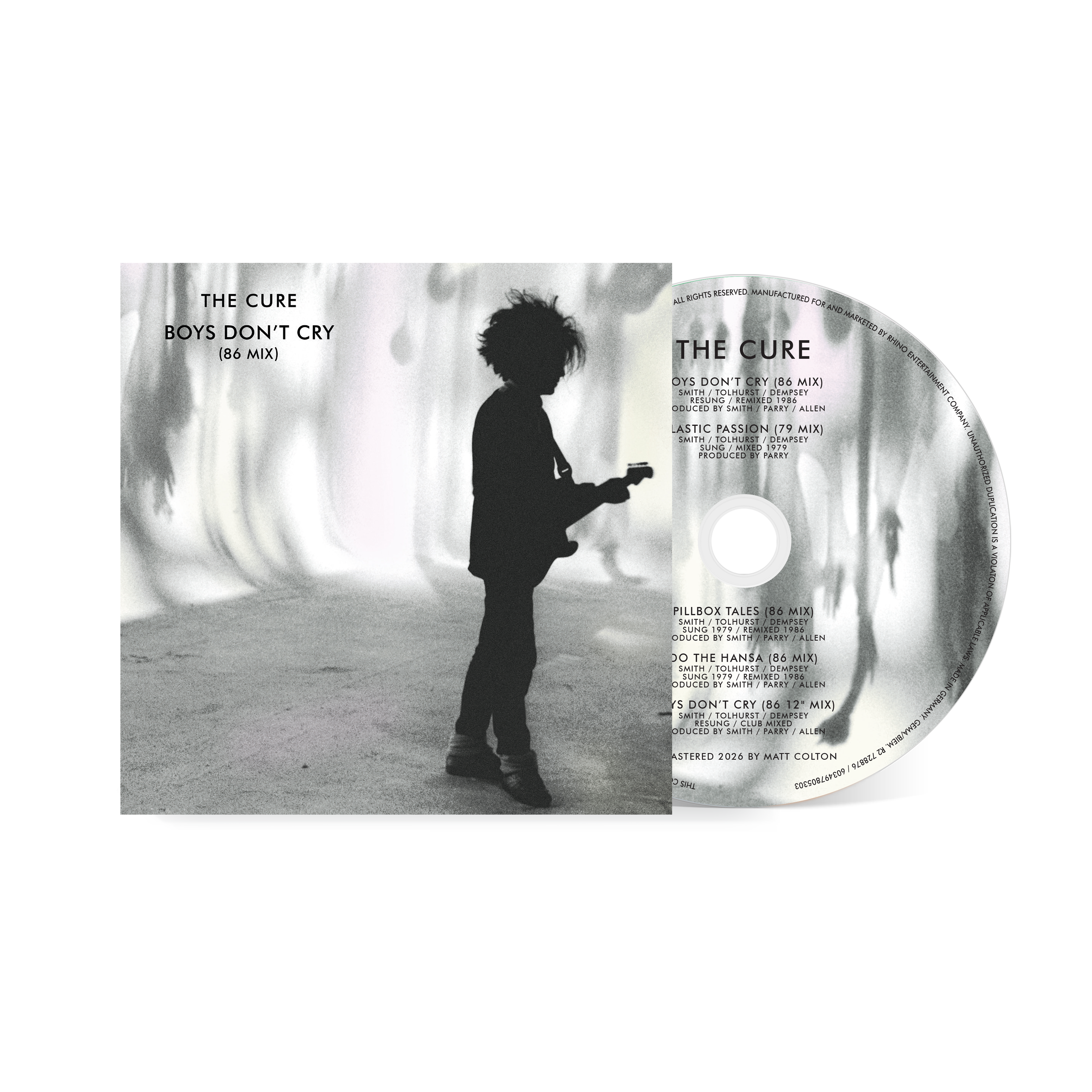 Boys Don't Cry (86 Mix / 2026 Remaster) [CD Single] – Warner Music