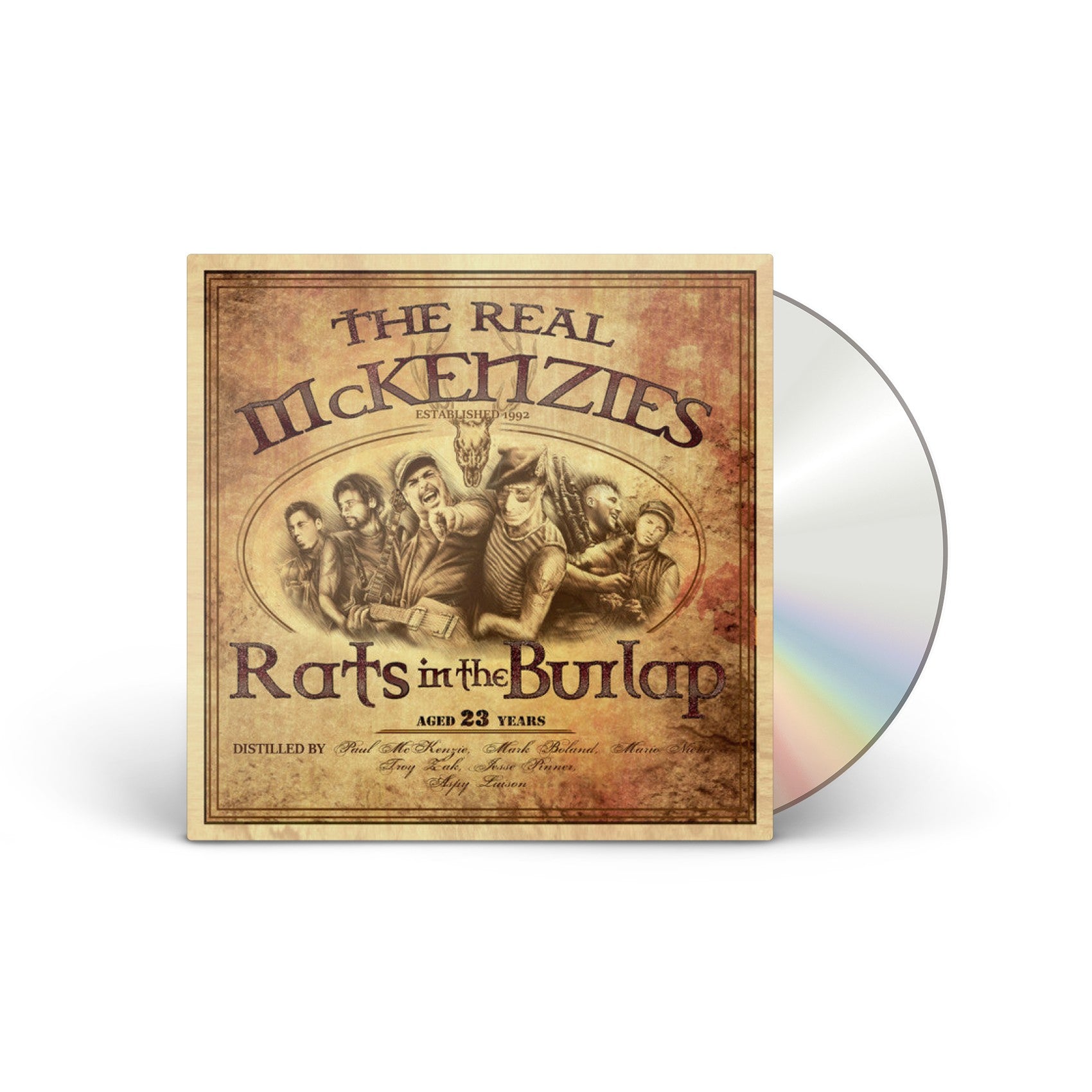 Rats In The Burlap CD