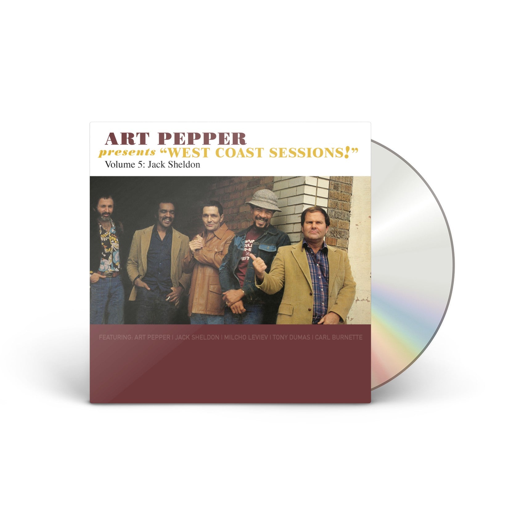 Art Pepper Presents "West Coast Sessions!" Volume 5: Jack Sheldon CD