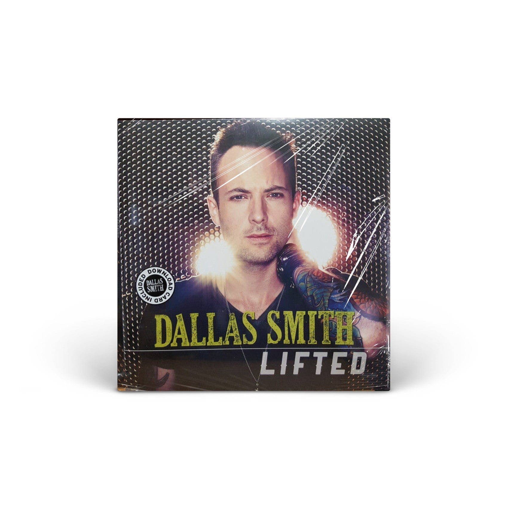 Lifted vinyl LP