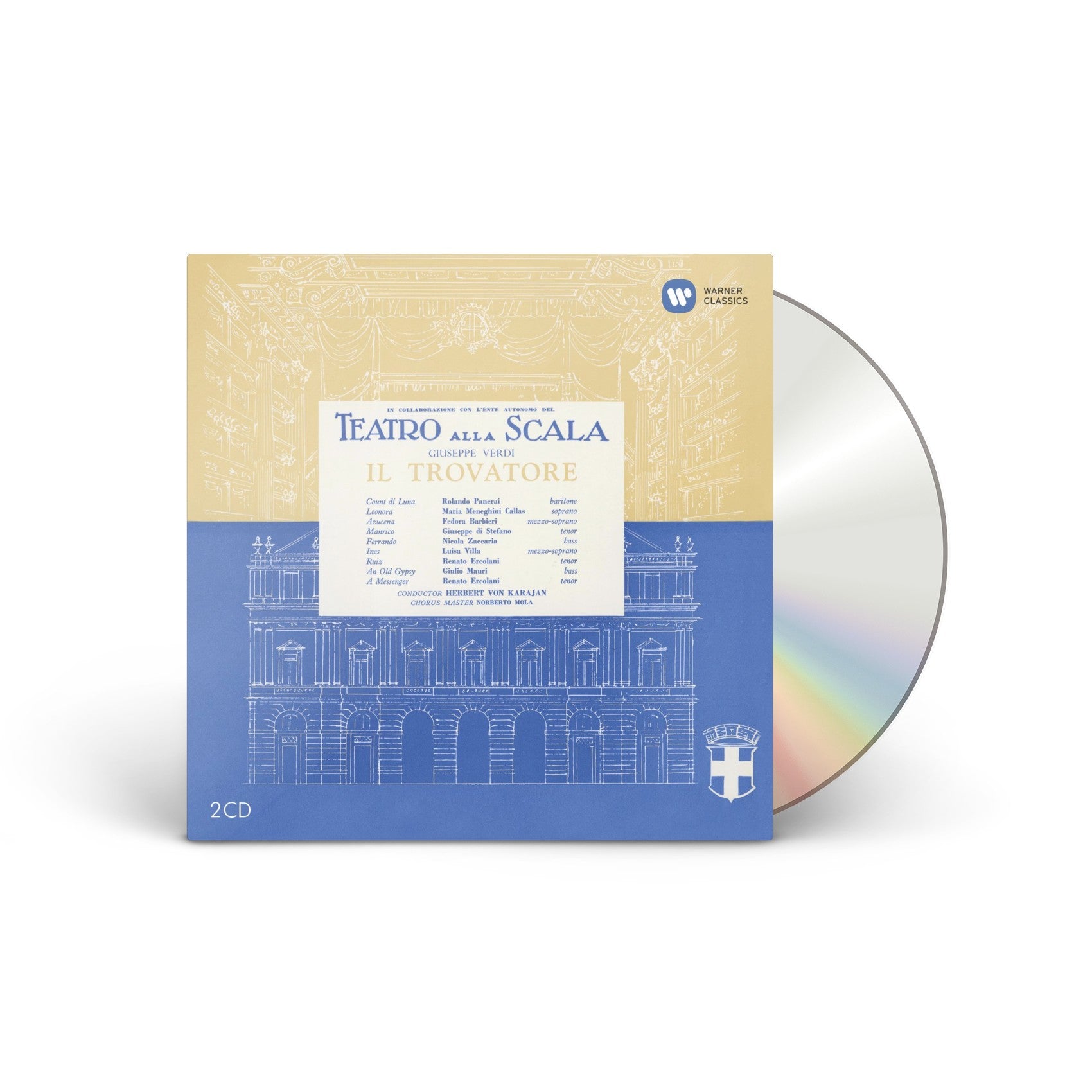 Verdi: Il trovatore (1956 - Karajan) - Callas Remastered 2CD