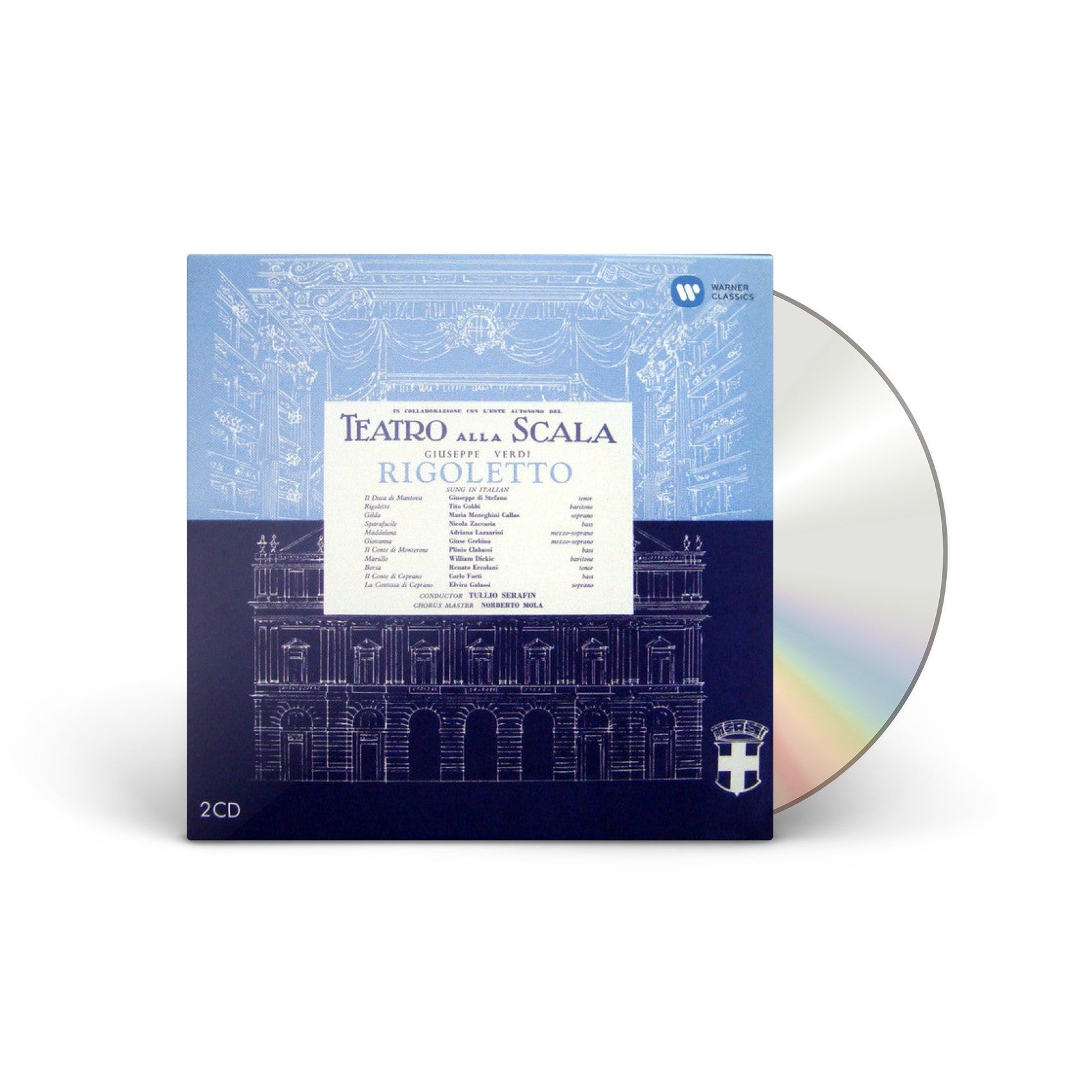 Verdi: Rigoletto (1955 - Serafin) - Callas Remastered 2CD
