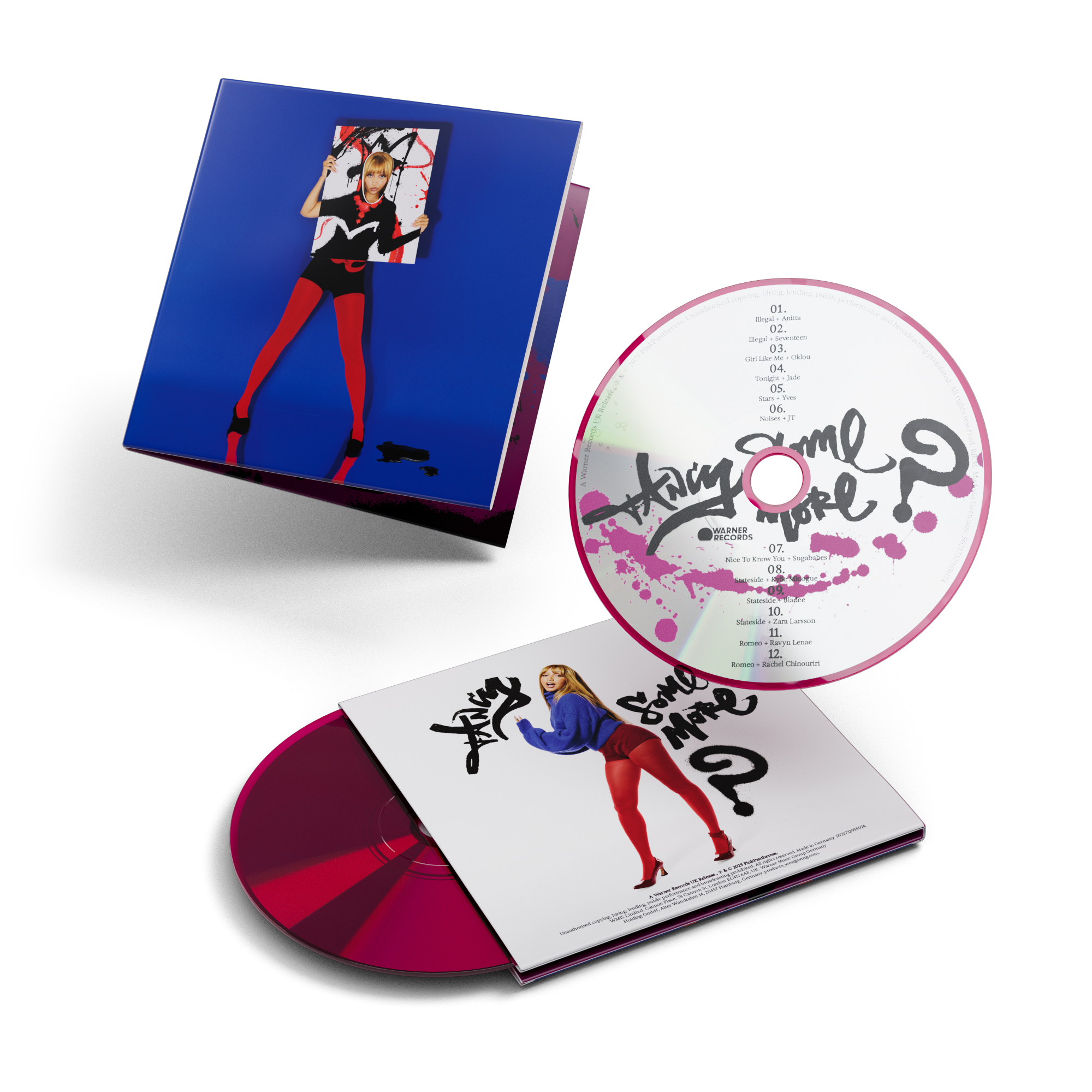 'Fancy Some More?' 3CD Coloured Disc Mini Gatefold