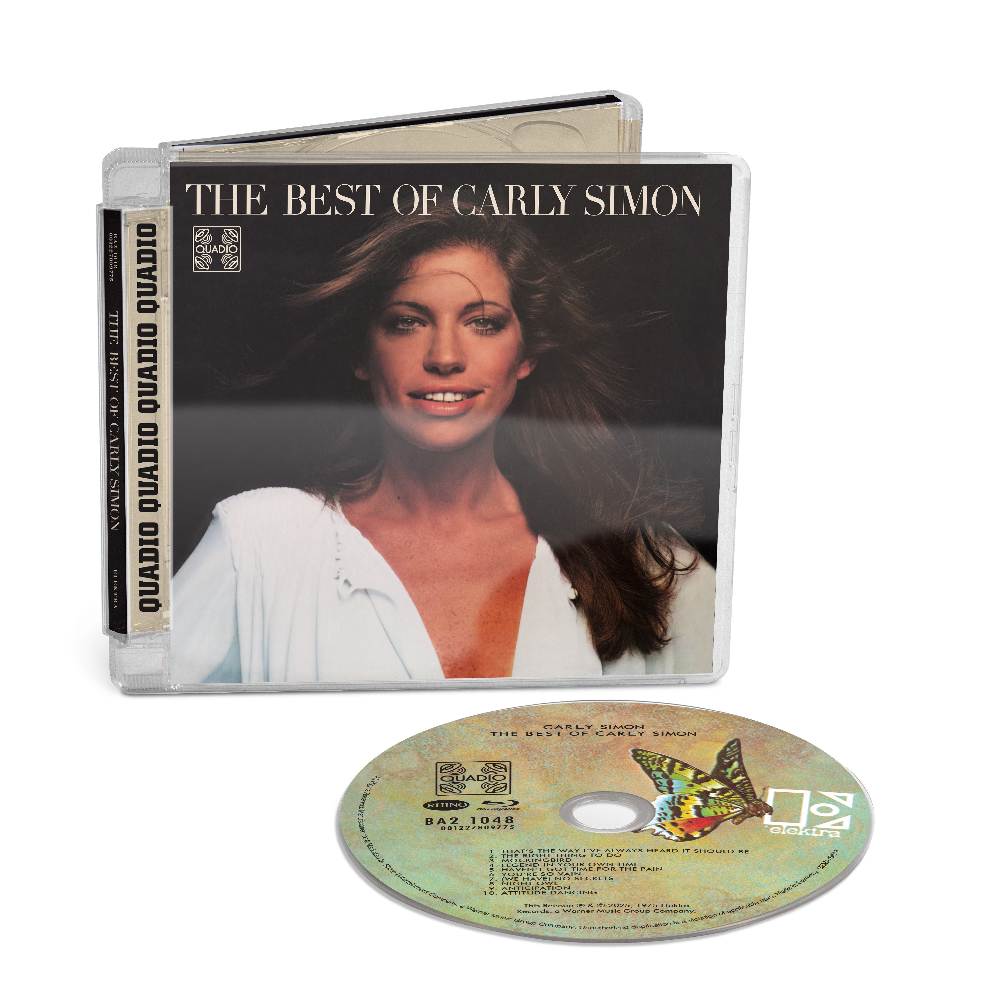 THE BEST OF CARLY SIMON (Quadio) (Blu-ray Audio)