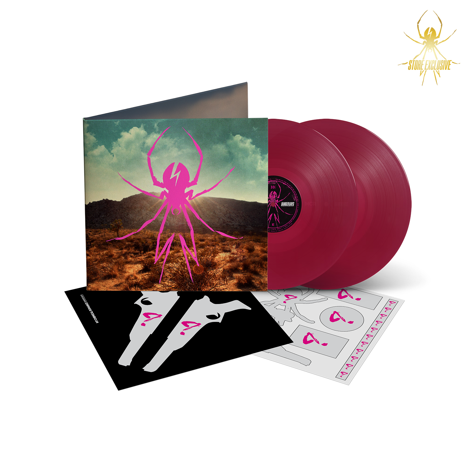 Danger Days (Deluxe Edition) Spotify Exclusive Ruby Vinyl 2LP