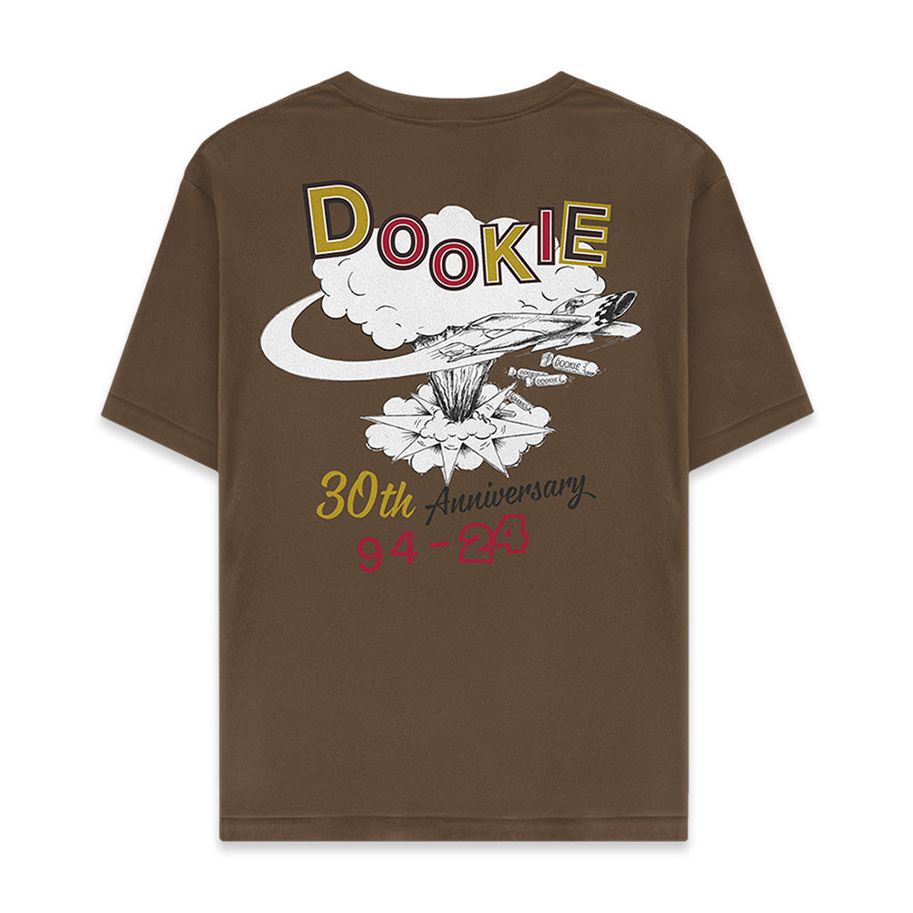 Dookie 30th Explosion Logo Brown T-Shirt