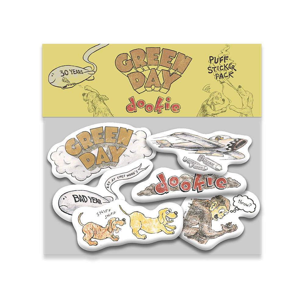 Dookie Puff Sticker Set