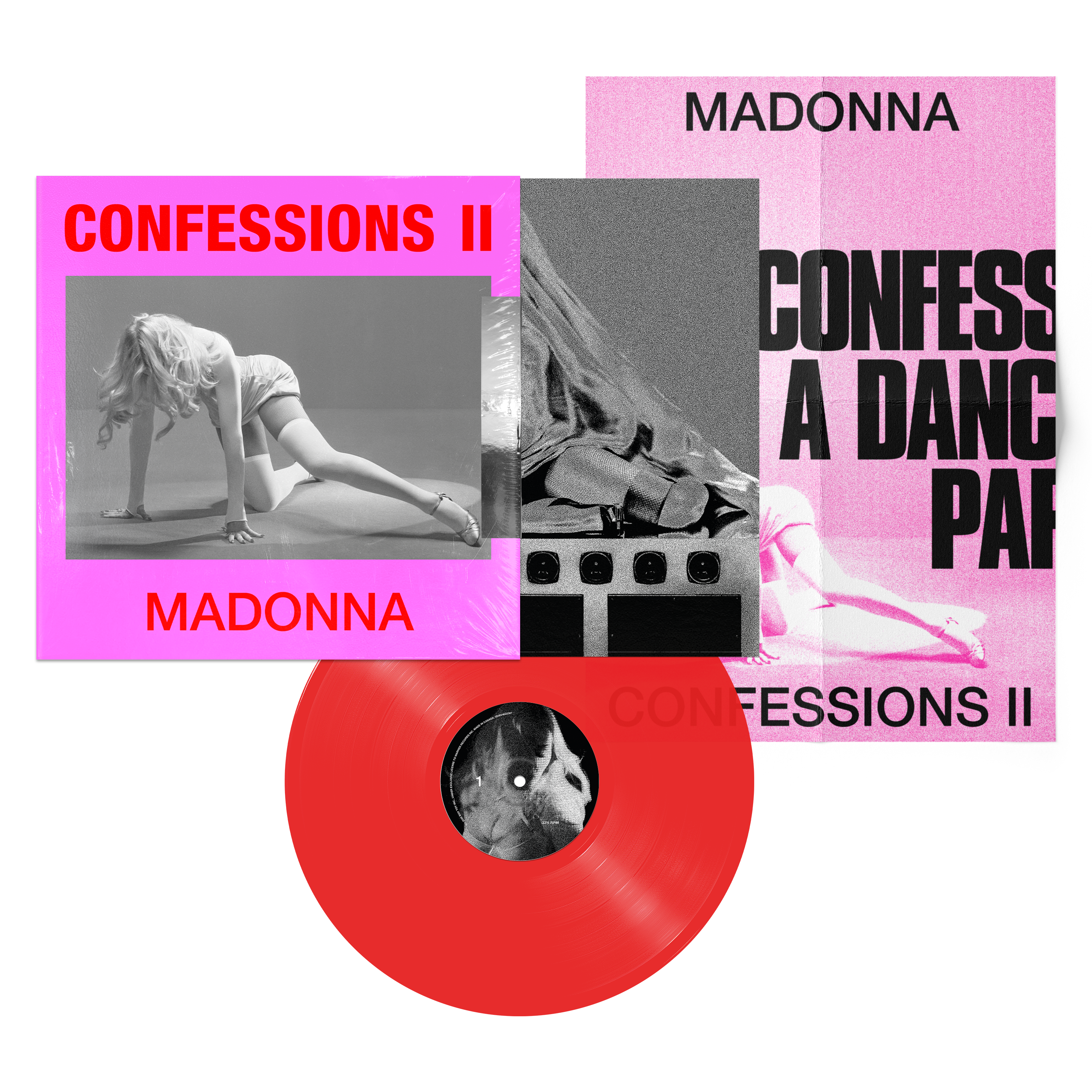 CONFESSIONS II – 12-track Standard Vinyl LP