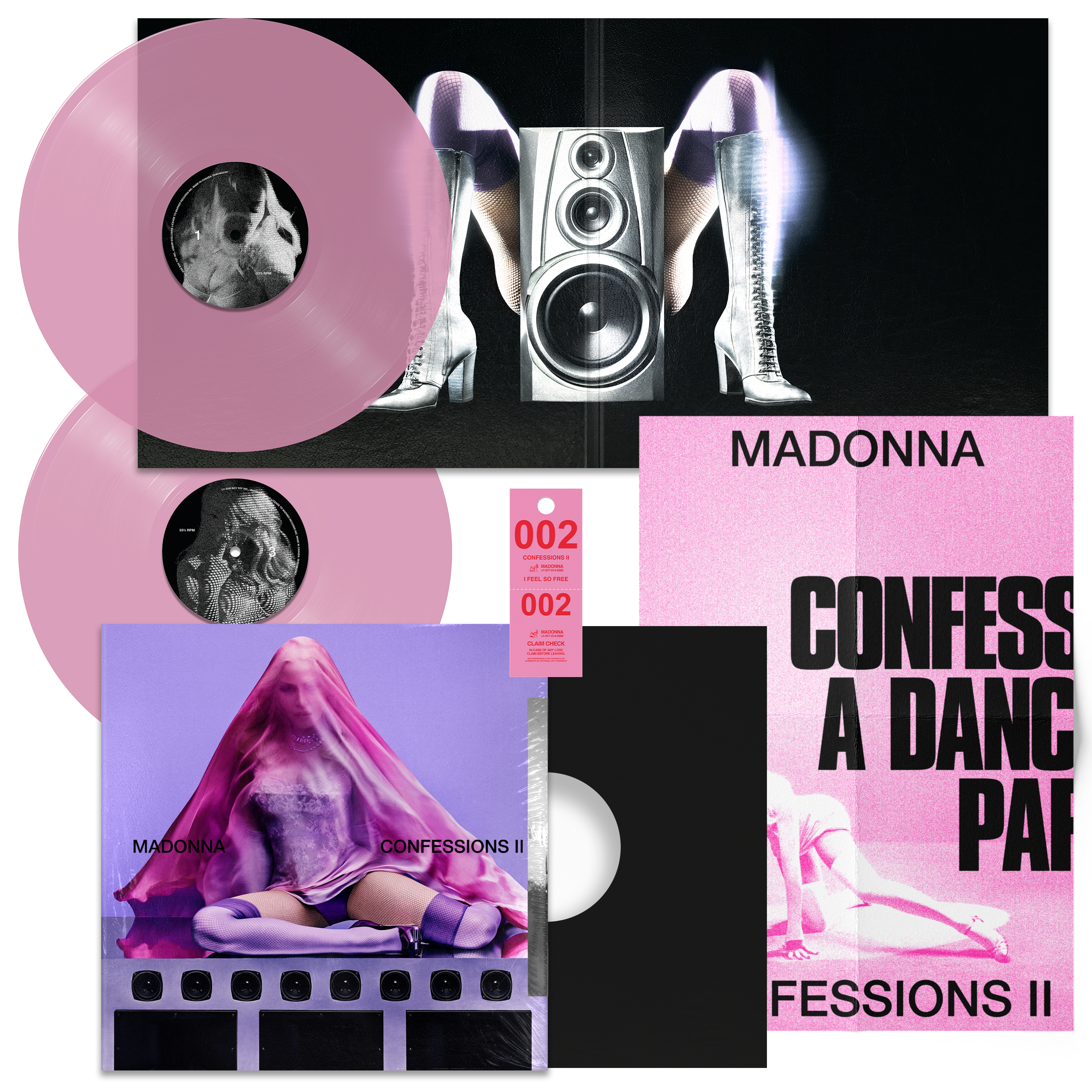 CONFESSIONS II – 16-track Standard 2LP Set