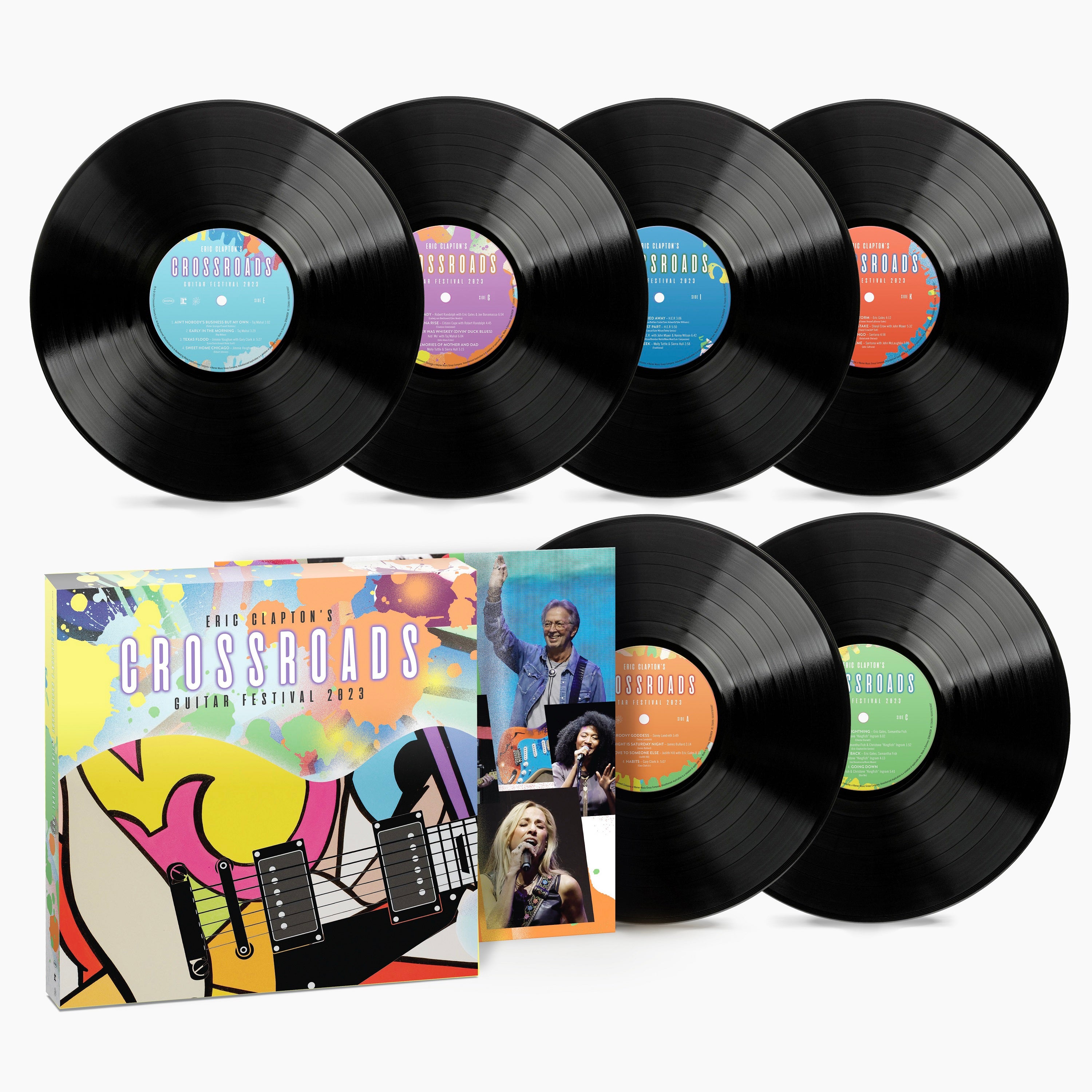 Eric Clapton's Crossroads Guitar Festival 2023 Vinyl [6LP