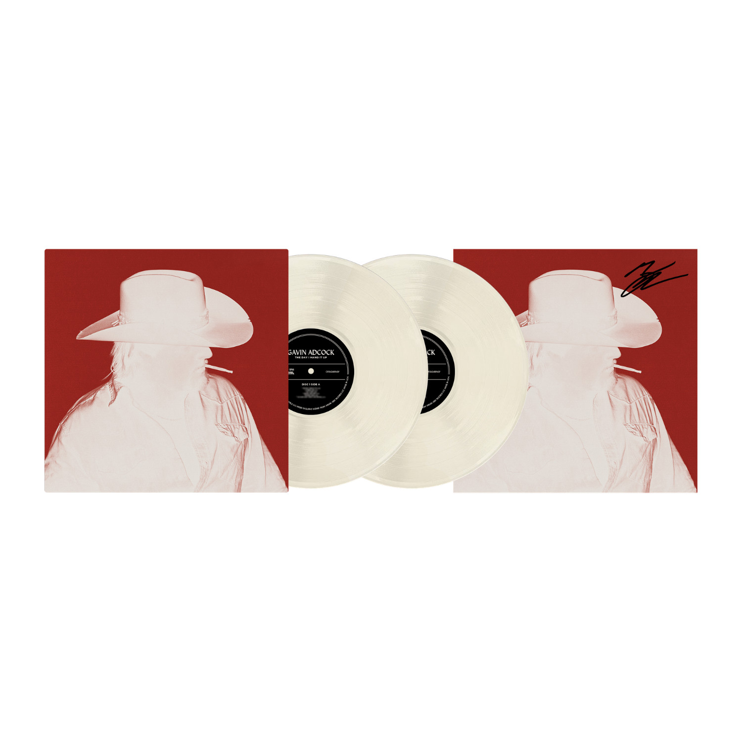 The Day I Hang It Up Signed Alt Cover Bone Vinyl 2LP