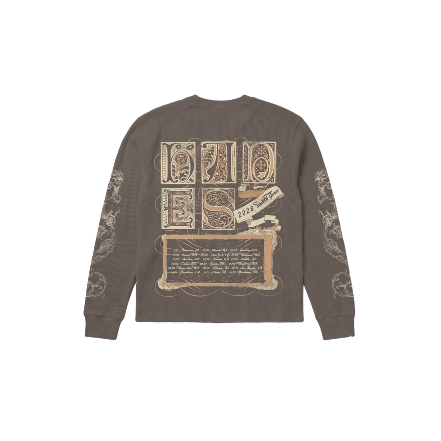 Storybook Brown Thermal Long Sleeve