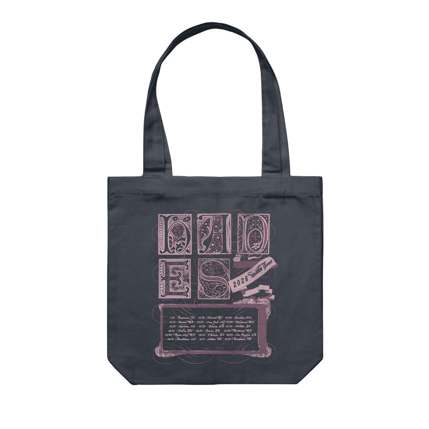 Storybook Navy Tote