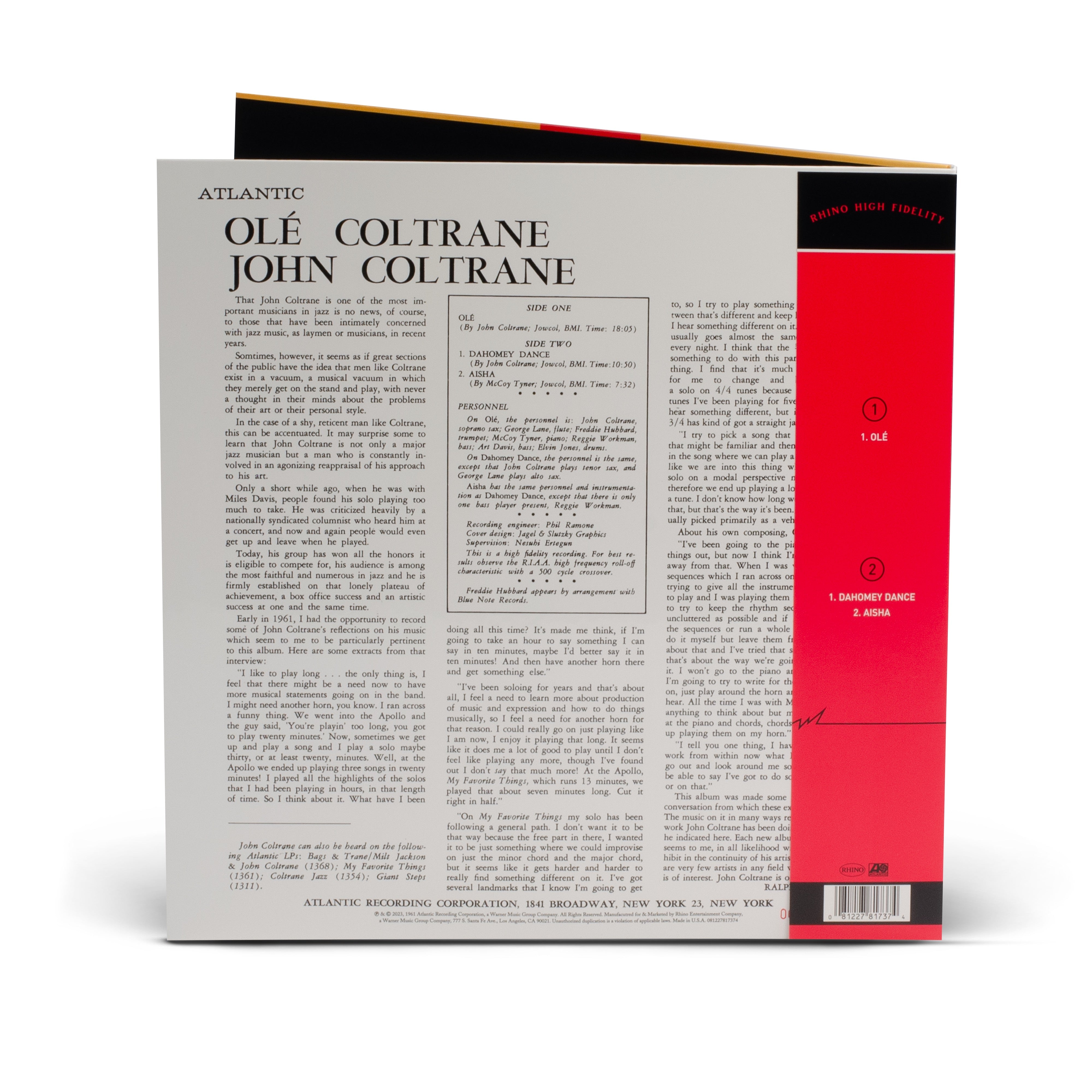 Olé Coltrane (Rhino High Fidelity)