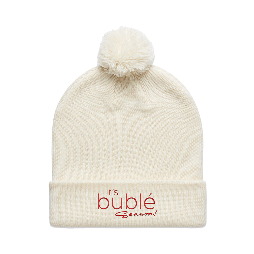 It's Bublé Season Pom Beanie