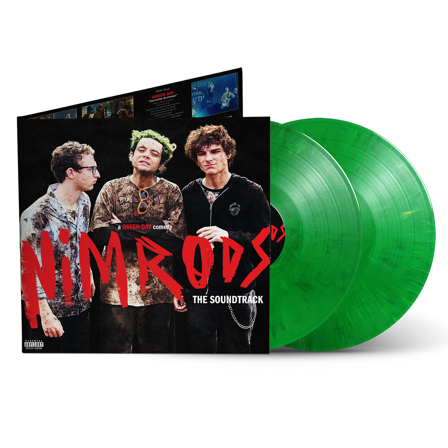 Nimrods Original Soundtrack Fred's Hair Green Vinyl 2LP