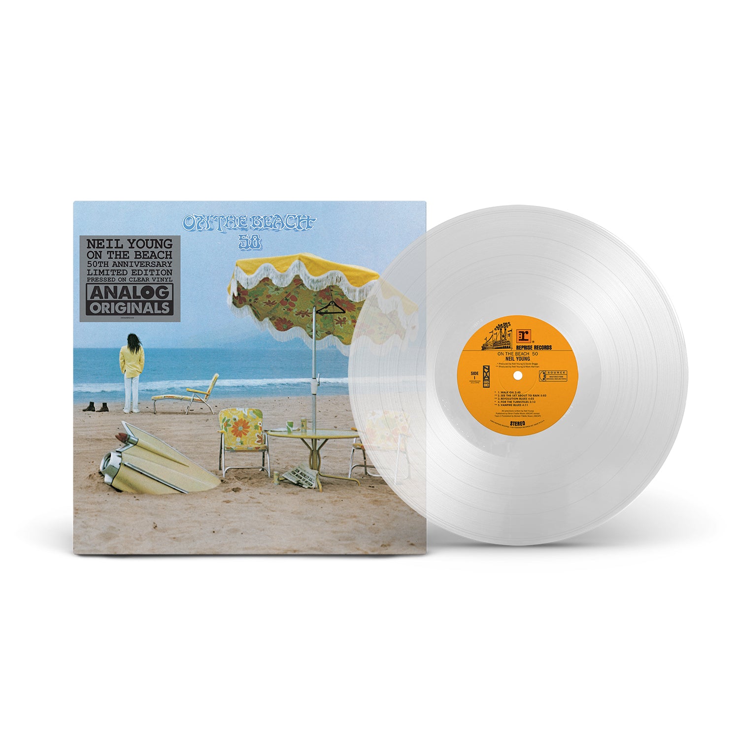 On the Beach 50th Anniversay (1LP Exclusive Clear) – Warner Music