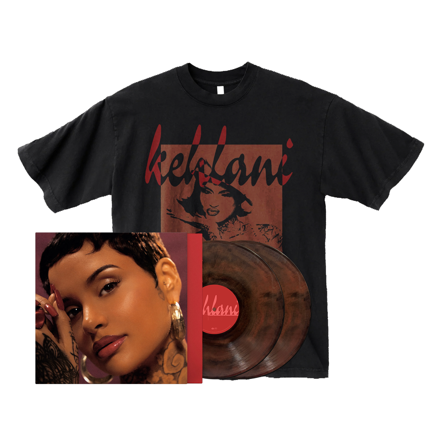 Kehlani (Album Tee + SIGNED Marble Violet Vinyl 2LP) – Warner