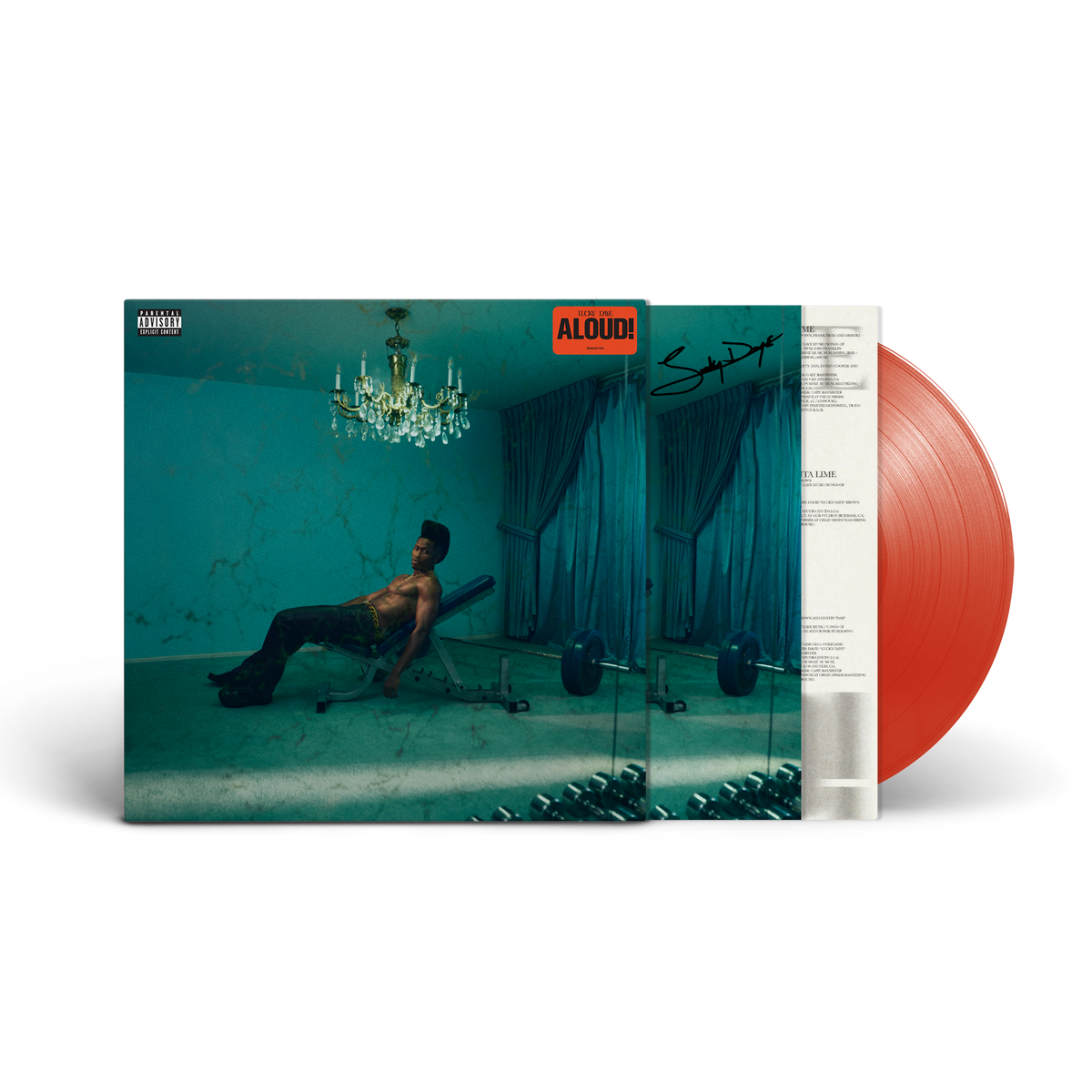 ALOUD Signed Orange Vinyl