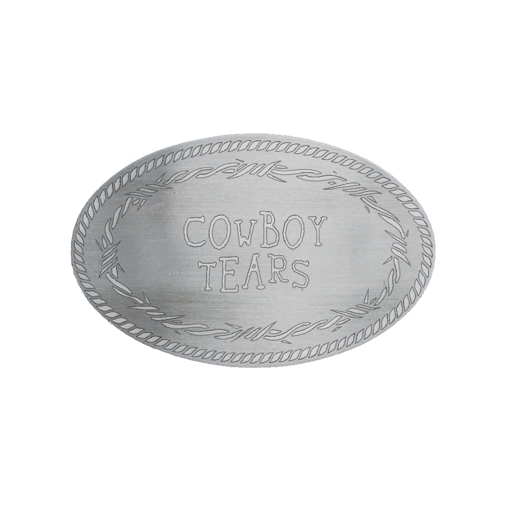 Cowboy Tears Belt Buckle