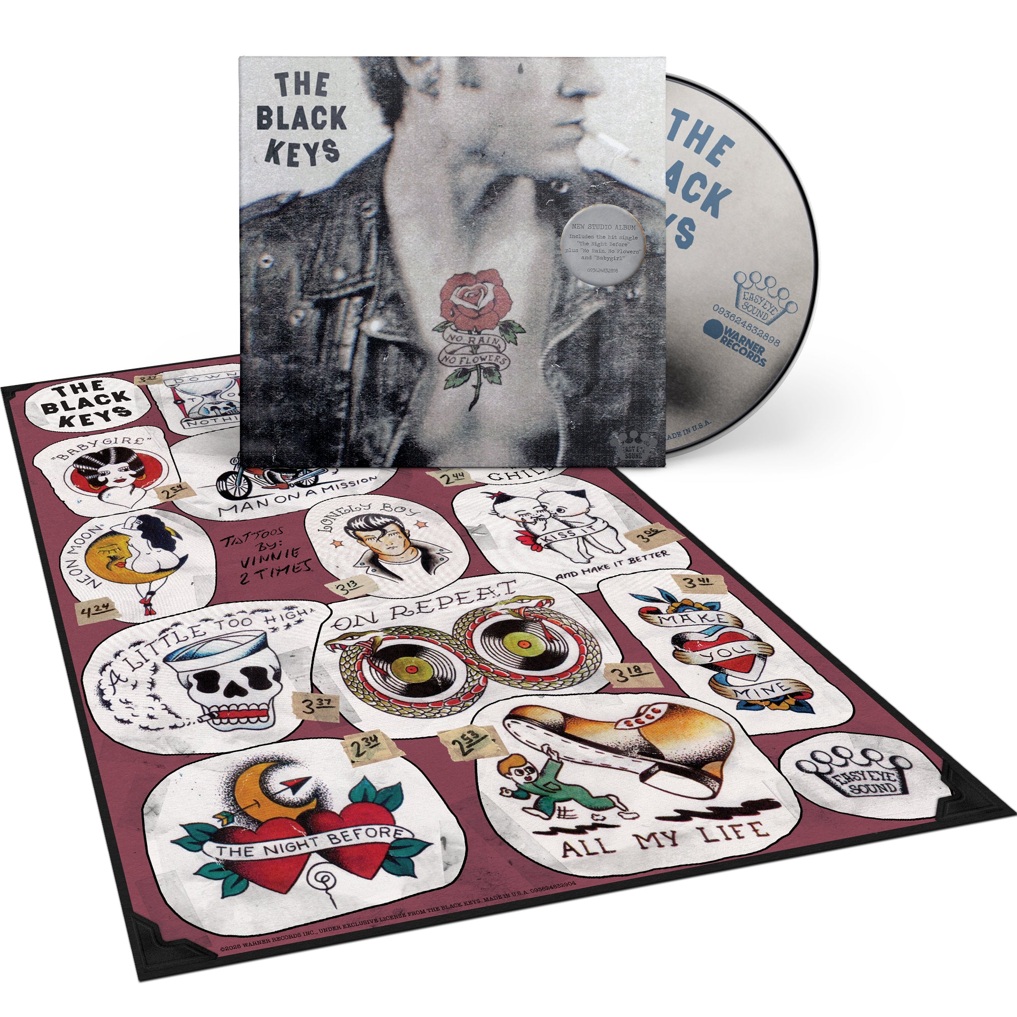 No Rain, No Flowers CD