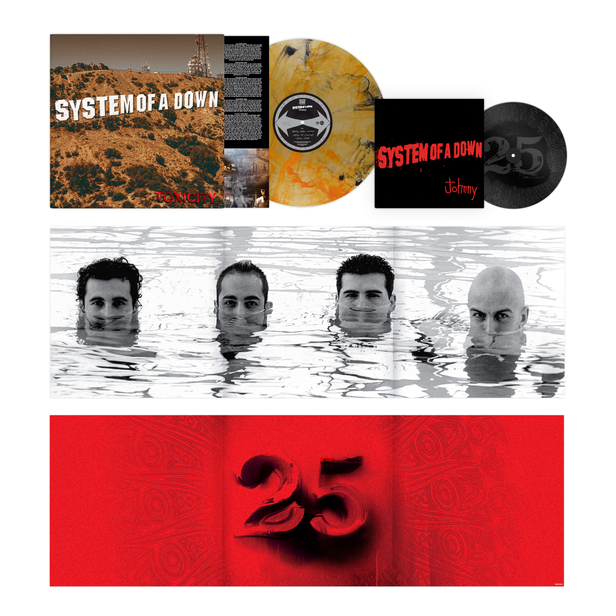 Toxicity 25th Anniversary Edition Vinyl - D2C Exclusive