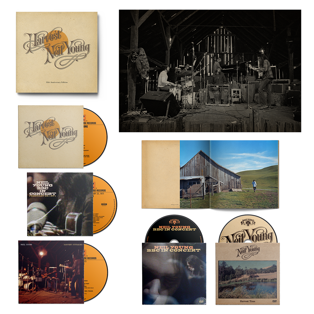 NEIL YOUNG「HARVEST-50th anniversary box」 Neil Young - Harvest (50th Anniversary Edition) Box Set