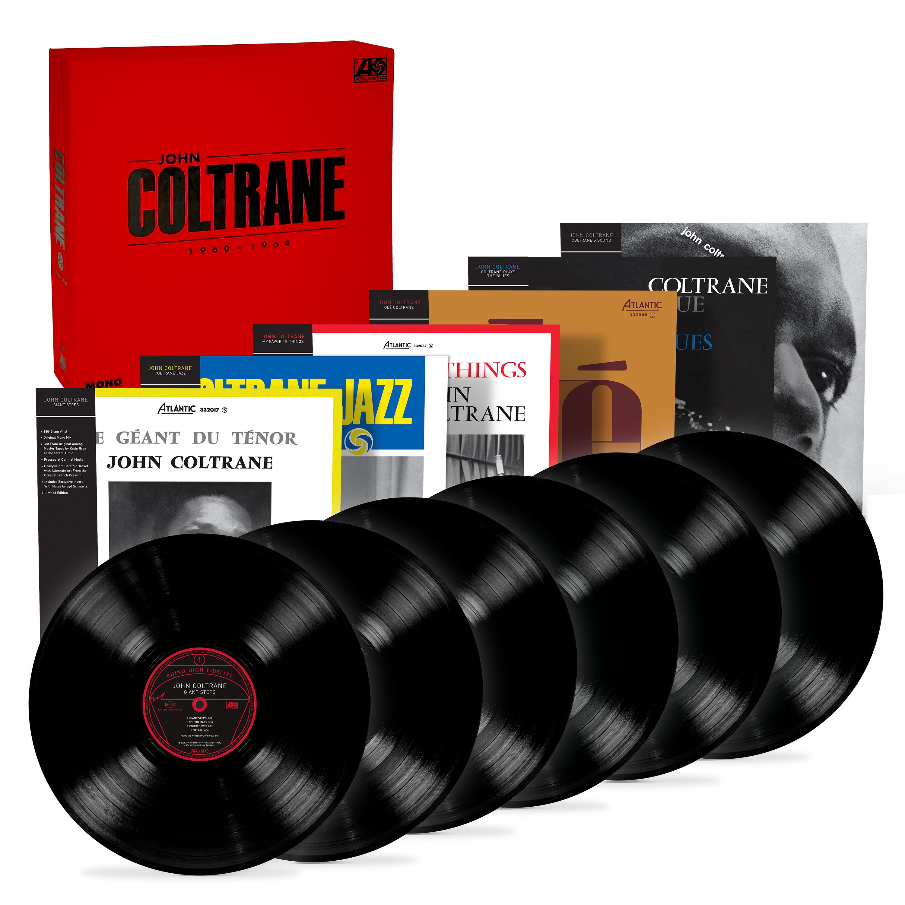 John Coltrane: 1960-1964 Mono (Rhino High Fidelity) Vinyl [6LP John Coltrane: 1960-1964 Mono (Rhino High Fidelity) Vinyl [6LP