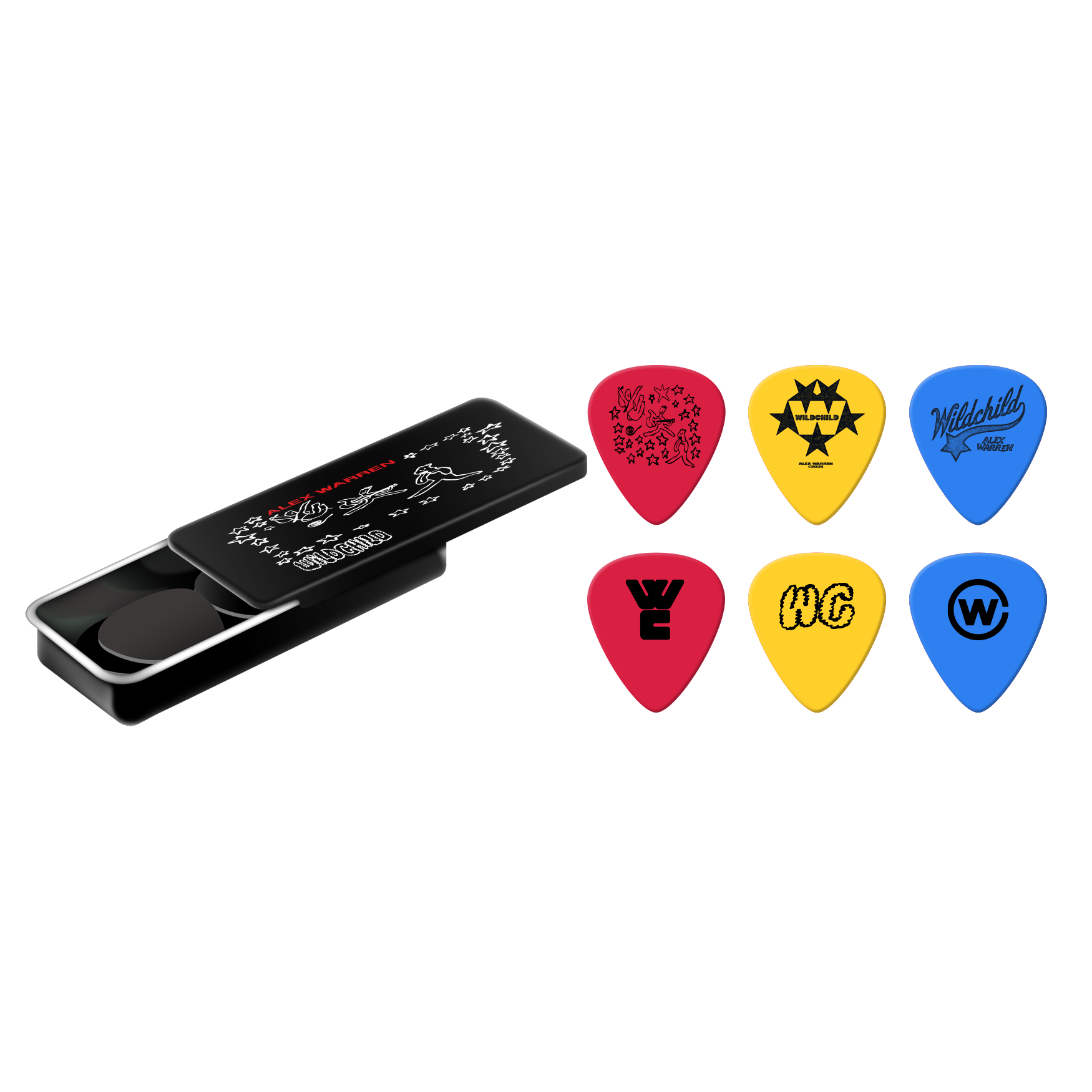 WILDCHILD - CD + GUITAR PICK SET FAN PACK