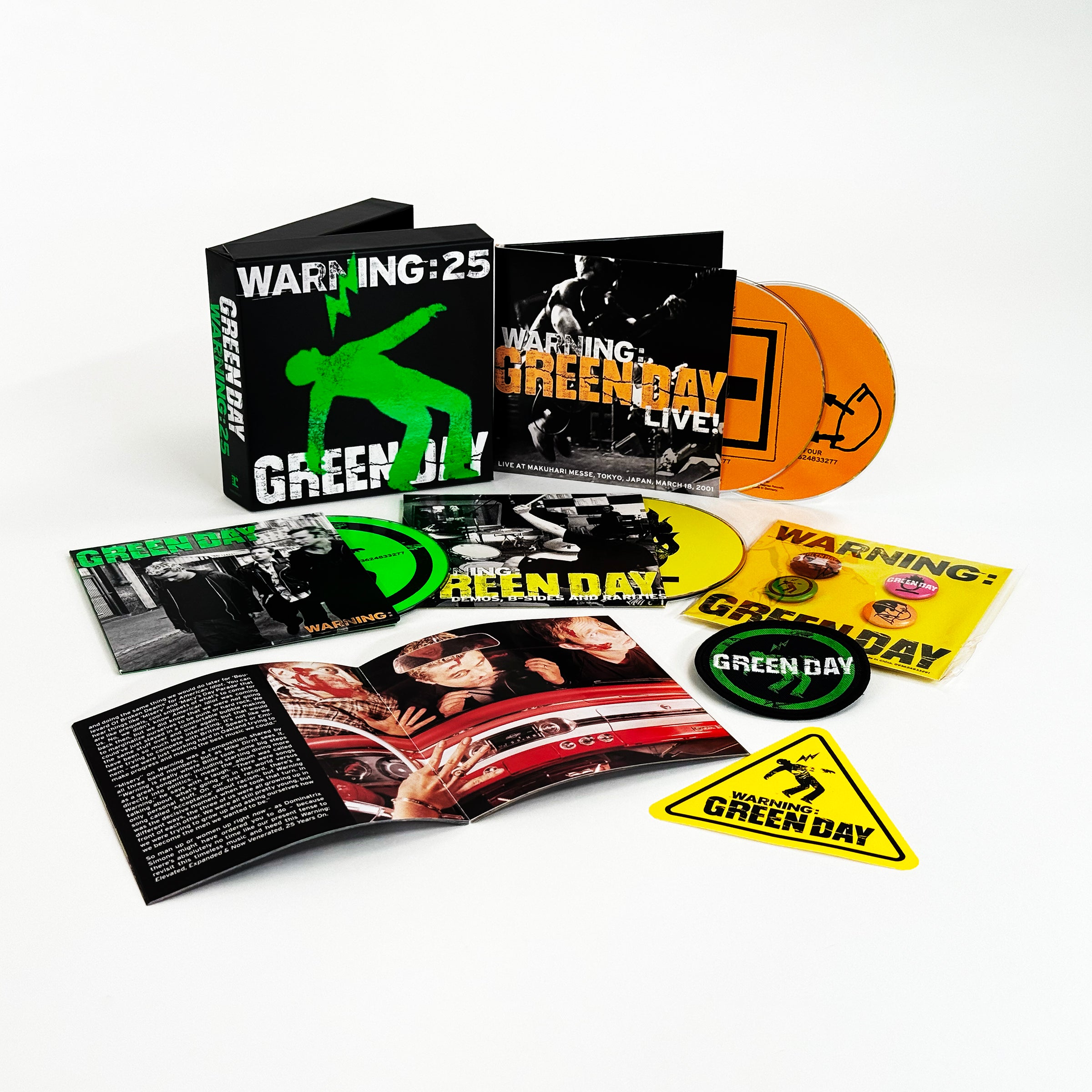 Warning 25th Anniversary Deluxe Edition CD
