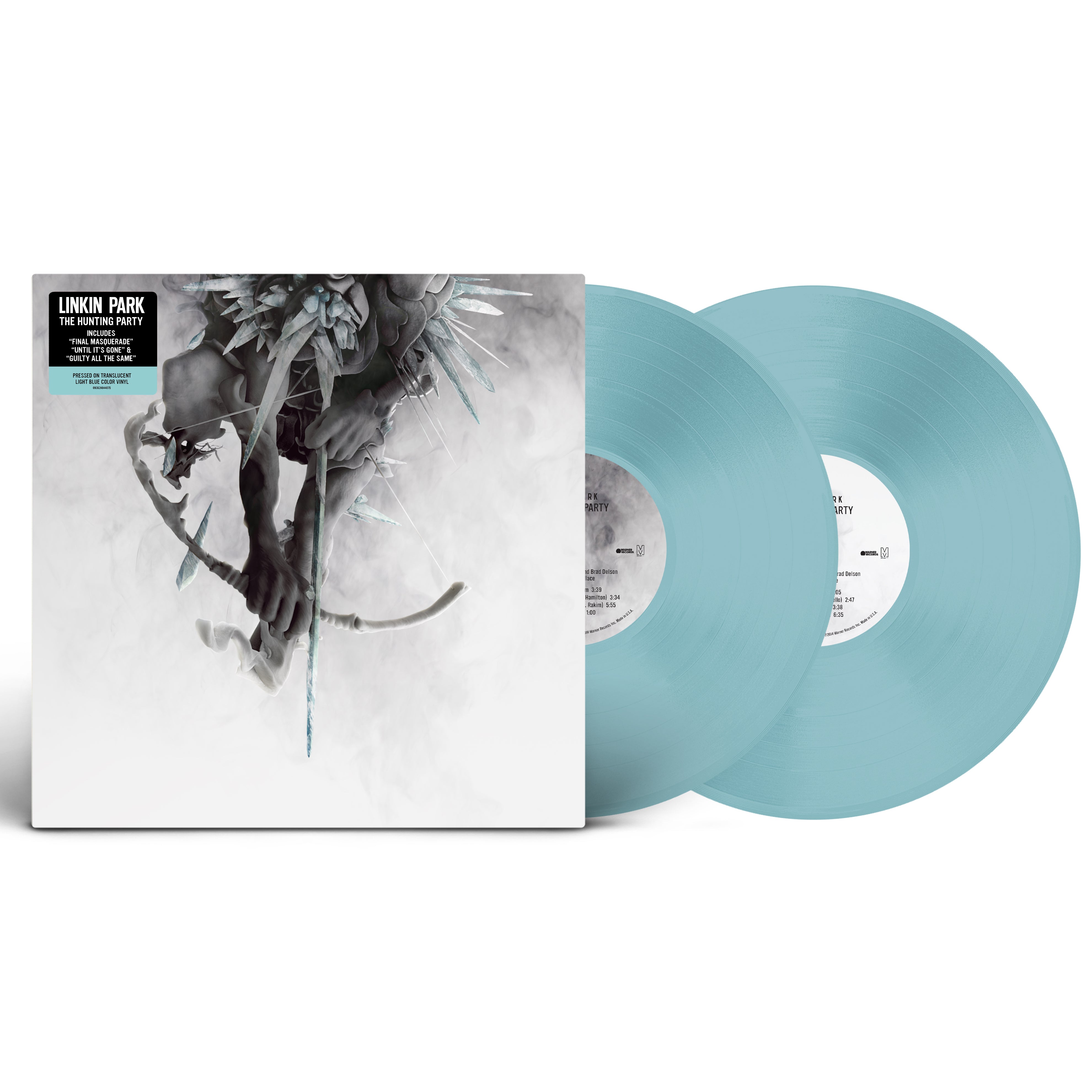 新品未開封 Linkin Park Hunting Party 限定青盤 2LP The Hunting Party (Translucent Light Blue) Vinyl [2LP] – Warner