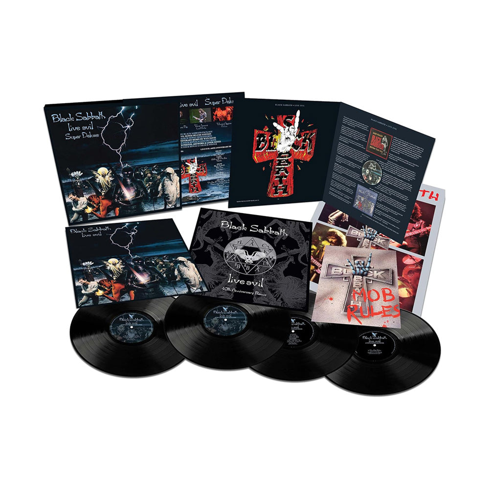 4枚組 Black Sabbath LIVE EVIL Super Deluxe BLACK SABBATH - LIVE EVIL [SUPER DELUXE 40TH ANNIVERSARY EDITION