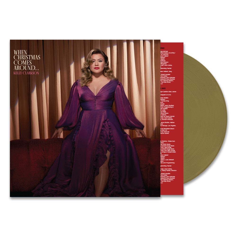 When Christmas Comes Around… Standard Gold Vinyl