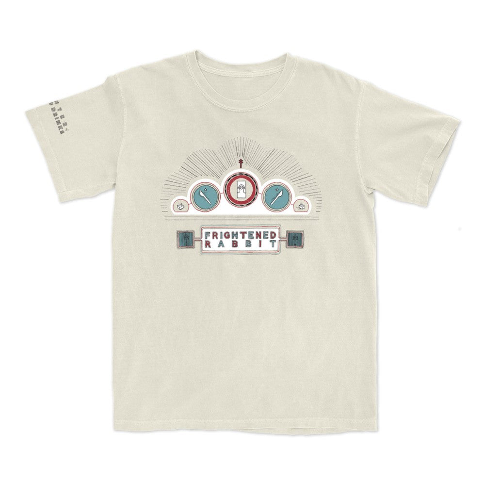 Winter Of Mixed Drinks Anniversary Album Cover T-Shirt Cream