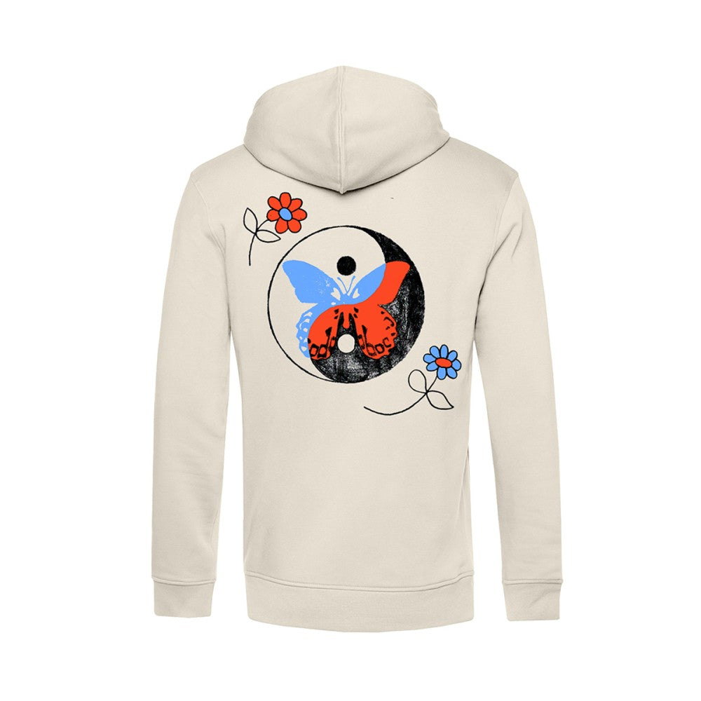Yin Yang Butterfly Sand Hoodie